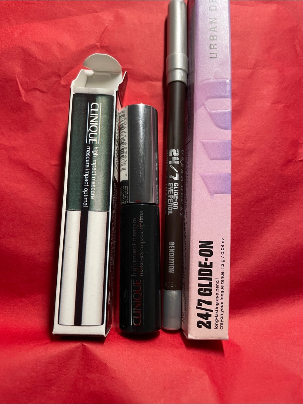 Clinique Black Mascara with Urban Decay Brown Eye Pencil Duo